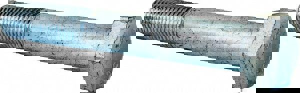 Hex Head Cap Screw: M24x3, 170.00 mm Length Under Head, Grade 8.8 Steel, Zinc Finish