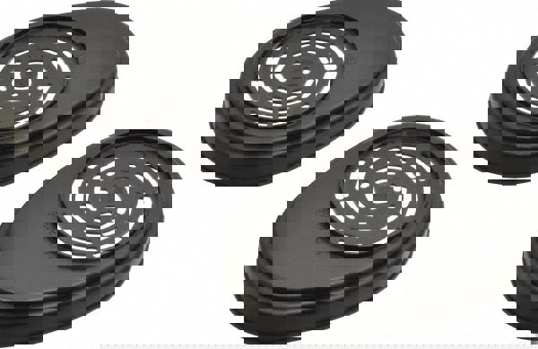 Facepiece Filter Cover: Black