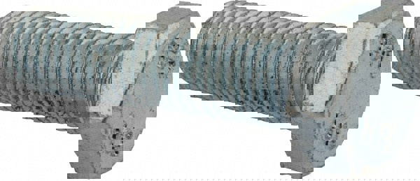 Hex Head Cap Screw: M14 x 2.00 x 55 mm, Grade 8.8 Steel, Zinc-Plated