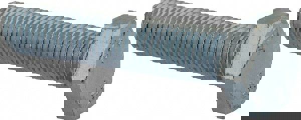 Hex Head Cap Screw: M14 x 2.00 x 70 mm, Grade 8.8 Steel, Zinc-Plated