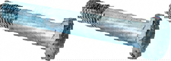 Hex Head Cap Screw: M14x2, 100.00 mm Length Under Head, Grade 8.8 Steel, Zinc Finish