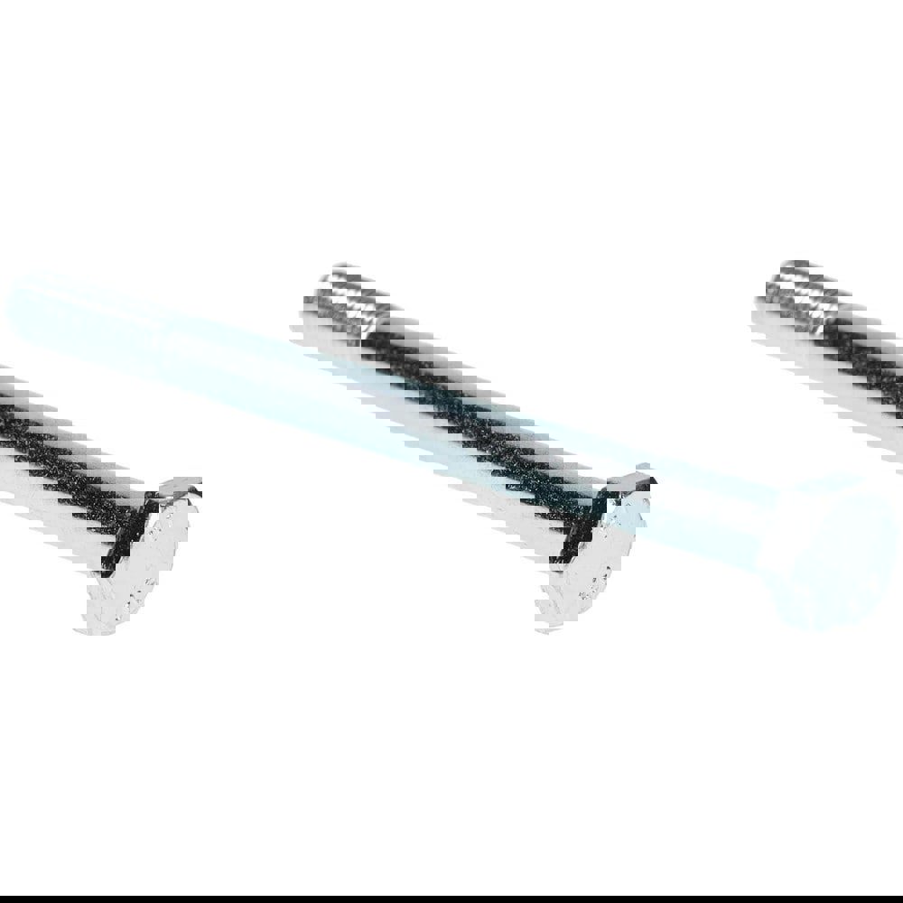 Hex Head Cap Screw: M8x1.25, 110.00 mm Length Under Head, Grade 8.8 Steel, Zinc Finish