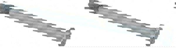 Hex Head Cap Screw: M8 x 1.25 x 150 mm, Grade 8.8 Steel, Zinc-Plated