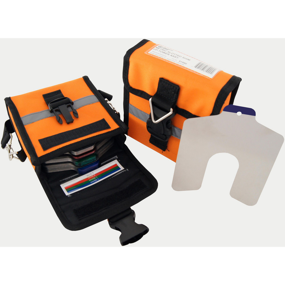 Metal Shim Stock; Thickness (mm): 1.2500 ; Width (mm): 125.00 ; Material Grade: 300 ; Material: Stainless Steel ; Magnetic Properties: Mildly Magnetic ; Product Type: Slotted Shim