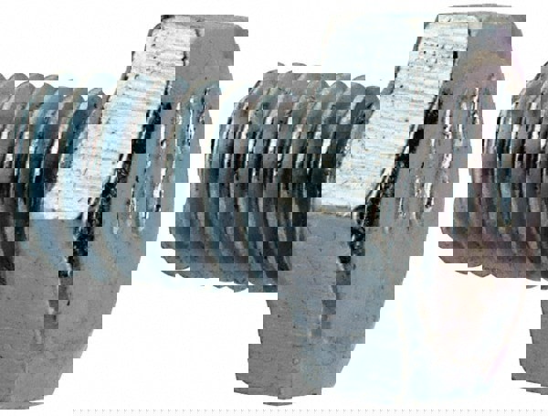 Hex Head Cap Screw: M4 x 0.70 x 6 mm, Grade 8.8 Steel, Zinc-Plated