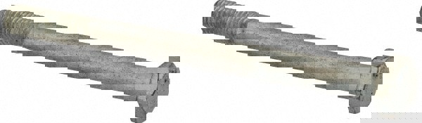 Hex Head Cap Screw: M5 x 0.80 x 65 mm, Grade 8.8 Steel, Zinc-Plated