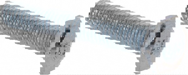 Hex Head Cap Screw: M3 x 0.50 x 20 mm, Grade 8.8 Steel, Zinc-Plated