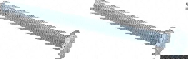 Hex Head Cap Screw: M6 x 1.00 x 90 mm, Grade 8.8 Steel, Zinc-Plated