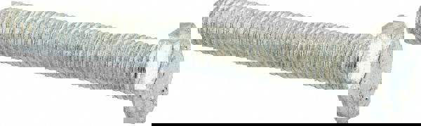 Hex Head Cap Screw: M8 x 1.25 x 60 mm, Grade 8.8 Steel, Zinc-Plated