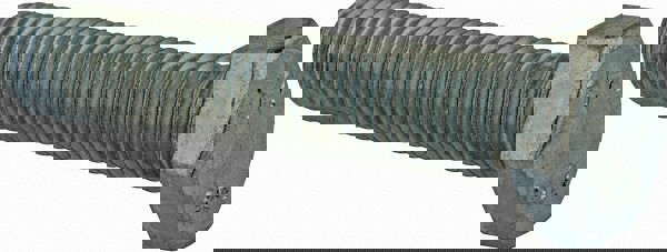 Hex Head Cap Screw: M12 x 1.75 x 60 mm, Grade 8.8 Steel, Zinc-Plated