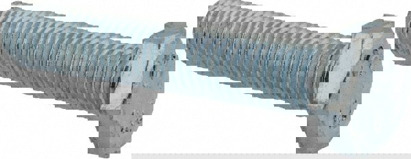 Hex Head Cap Screw: M12 x 1.75 x 65 mm, Grade 8.8 Steel, Zinc-Plated