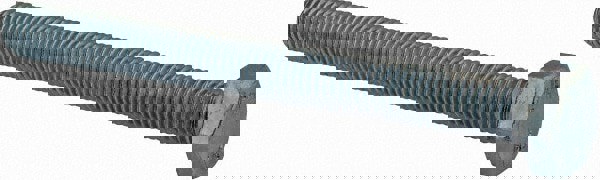 Hex Head Cap Screw: M12 x 1.75 x 120 mm, Grade 8.8 Steel, Zinc-Plated