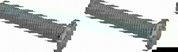 Hex Head Cap Screw: M12 x 1.75 x 130 mm, Grade 8.8 Steel, Zinc-Plated