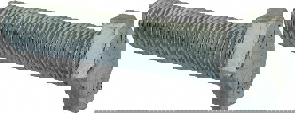 Hex Head Cap Screw: M20 x 2.50 x 100 mm, Grade 8.8 Steel, Zinc-Plated