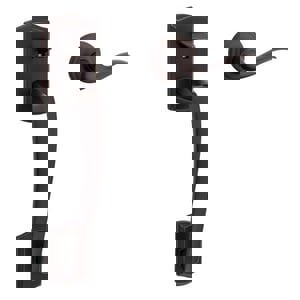 KWIKSET PRESCOTT HANDLE ONLY WITH TUSTIN LEVER VENETIAN BRONZE