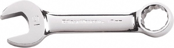 Combination Wrench: 19.00 mm Head Size, 15 deg Offset