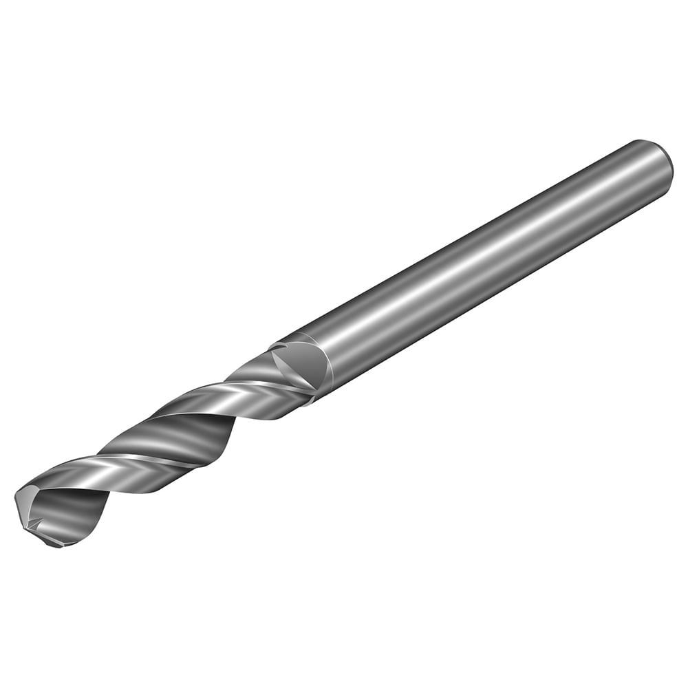 Micro Drill Bit: 0.11 mm Dia, 130 &deg; Point, Solid Carbide
