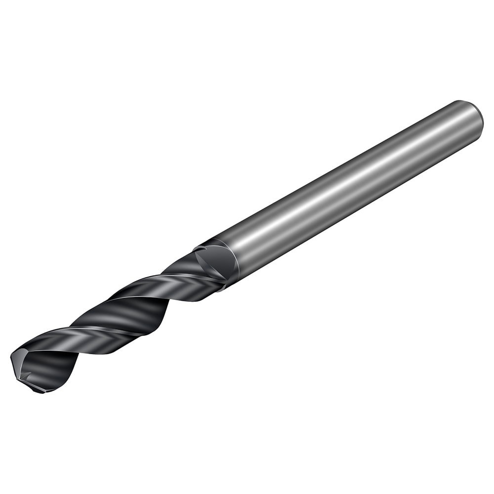Micro Drill Bit: 0.11 mm Dia, 130 &deg; Point, Solid Carbide