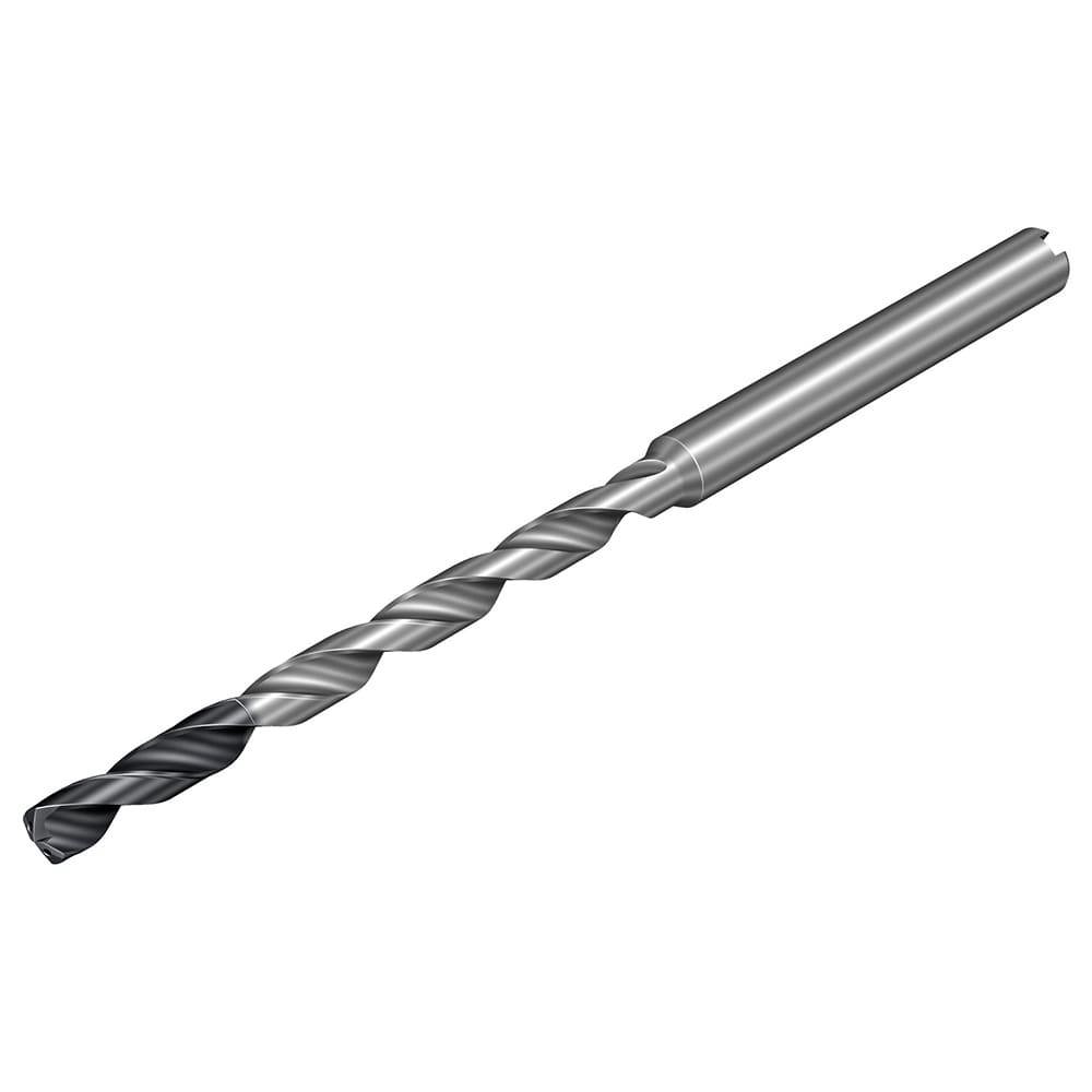 Micro Drill Bit: 0.09 mm Dia, 137 &deg; Point, Solid Carbide