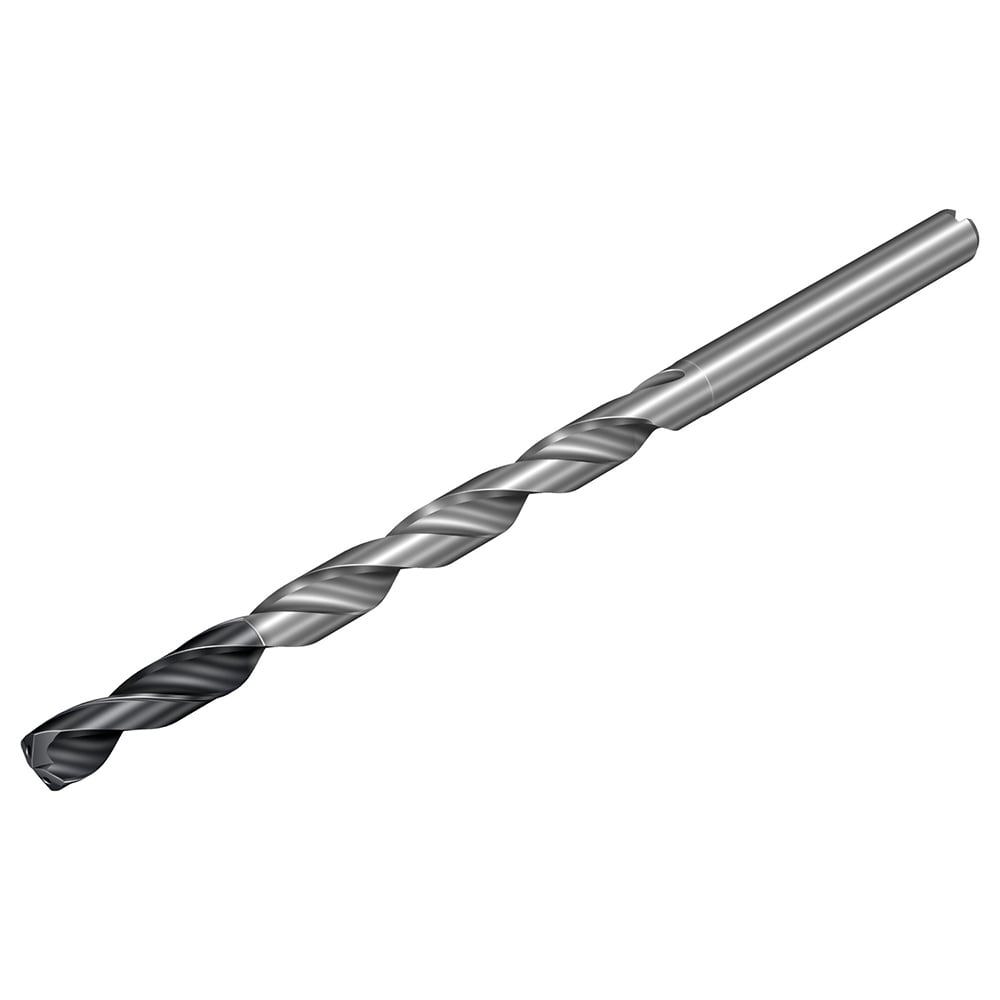 Micro Drill Bit: 0.11 mm Dia, 137 &deg; Point, Solid Carbide