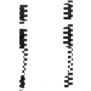 HDLST SGL CYL RND MABL W/SMT CLR PK