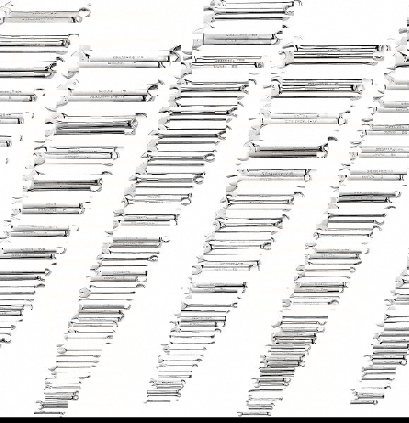 Combination Wrench Set: 44 Pc, 1