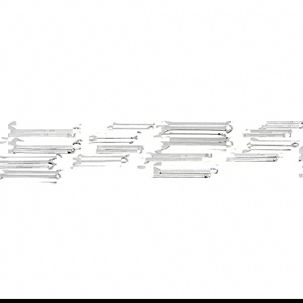 Combination Wrench: 9 Pc, 10 mm, 11 mm, 12 mm, 13 mm, 14 mm, 15 mm, 7 mm, 8 mm & 9 mm Wrench, Metric