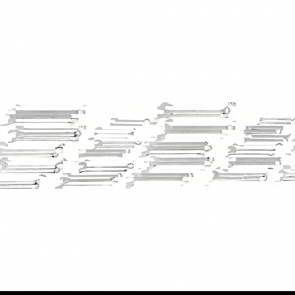 11 Pc, 1 in, 1/2 in, 11/16 in, 13/16 in, 15/16 in, 3/4 in, 3/8 in, 5/8 in, 7/16 in, 7/8 in & 9/16 in Wrench, Inch