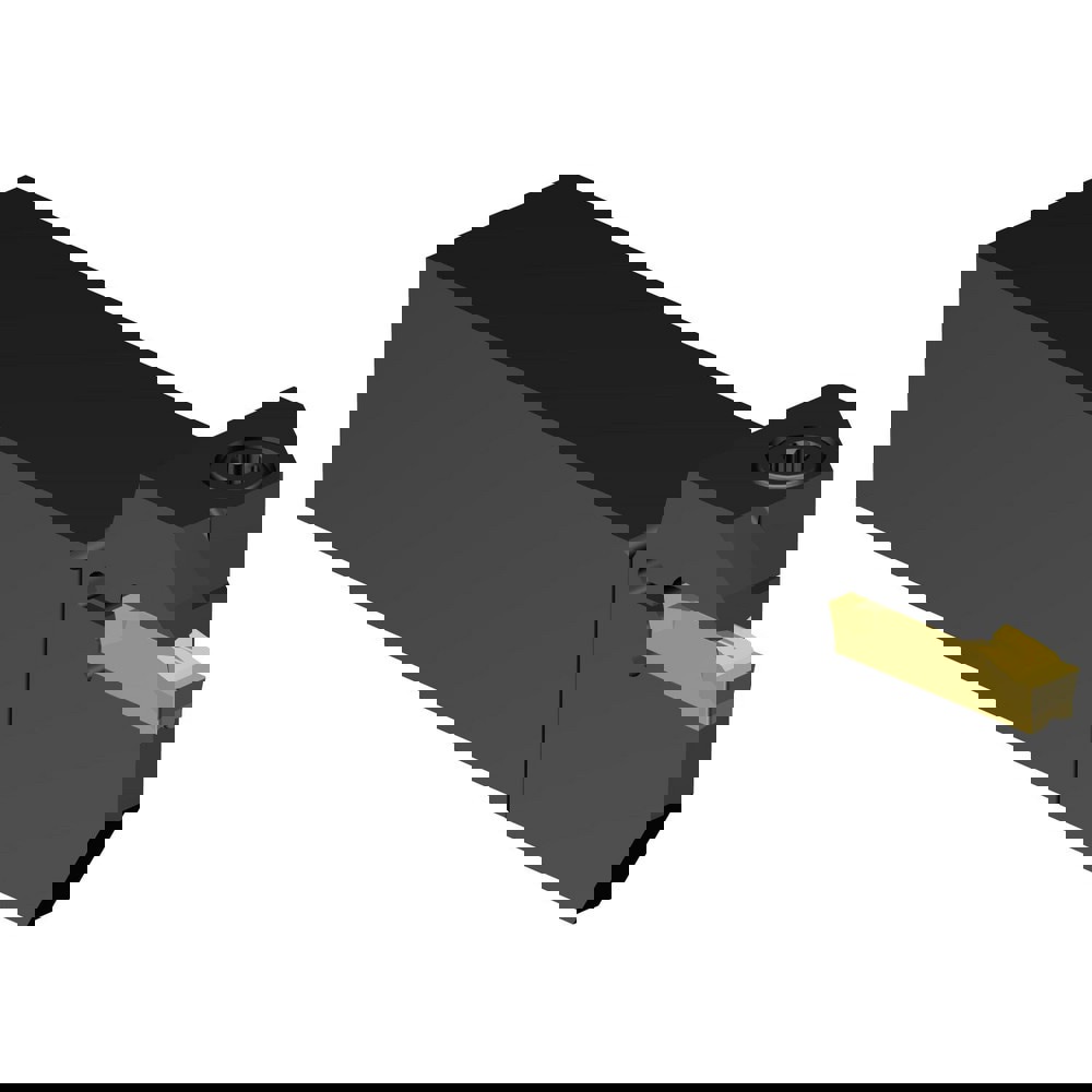 Indexable Grooving & Cut-Off Toolholders; Hand of Holder: Left Hand ; Maximum Depth of Cut (Decimal Inch): 0.6300 ; Maximum Depth of Cut (mm): 16.00 ; Maximum Groove Width (Decimal Inch): 0.3070 ; Maximum Groove Width (mm): 7.80