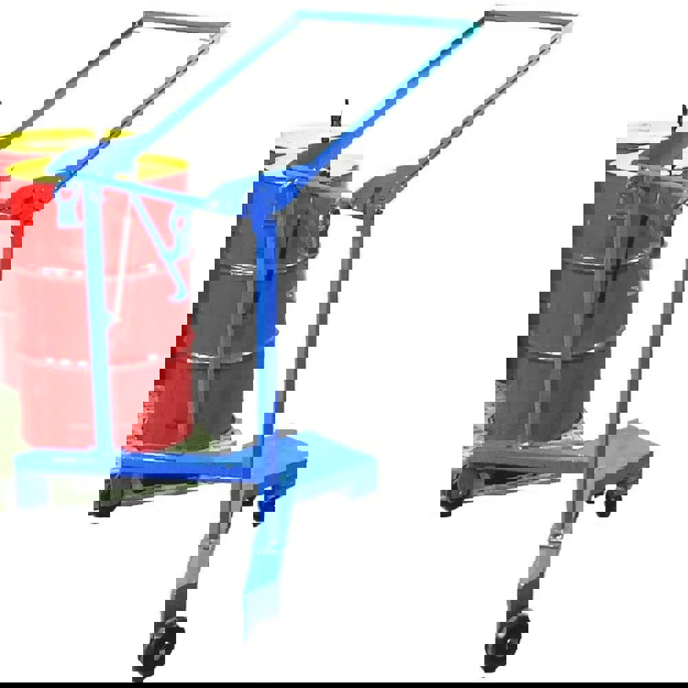 Drum Spotter: (1) 55 gal Drum, 800 lb Capacity