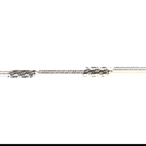Power Tube Brush: 6.5 mm Dia, Helical, Stainless Steel