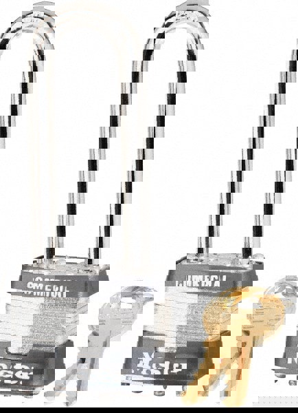 Padlock: Steel, Keyed Alike, 4-1/4