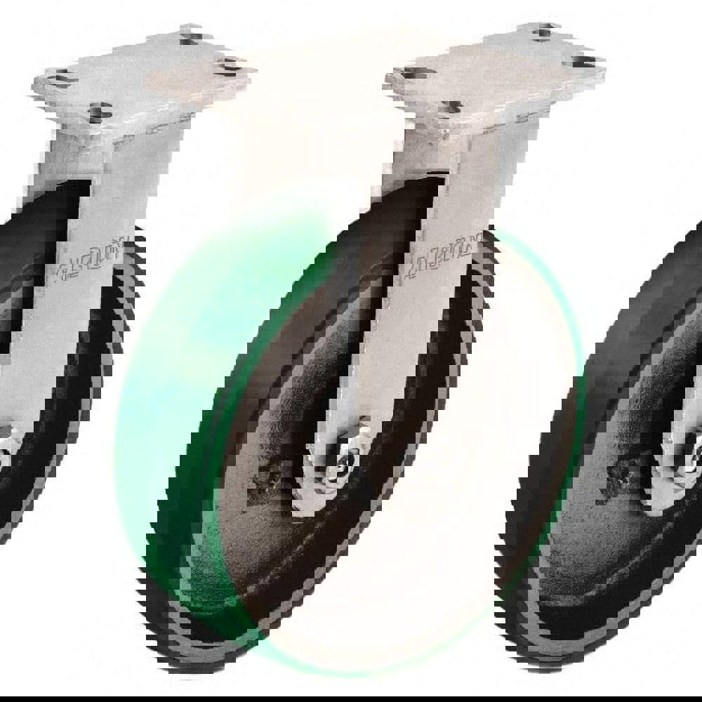 Rigid Top Plate Caster: Polyurethane, 5