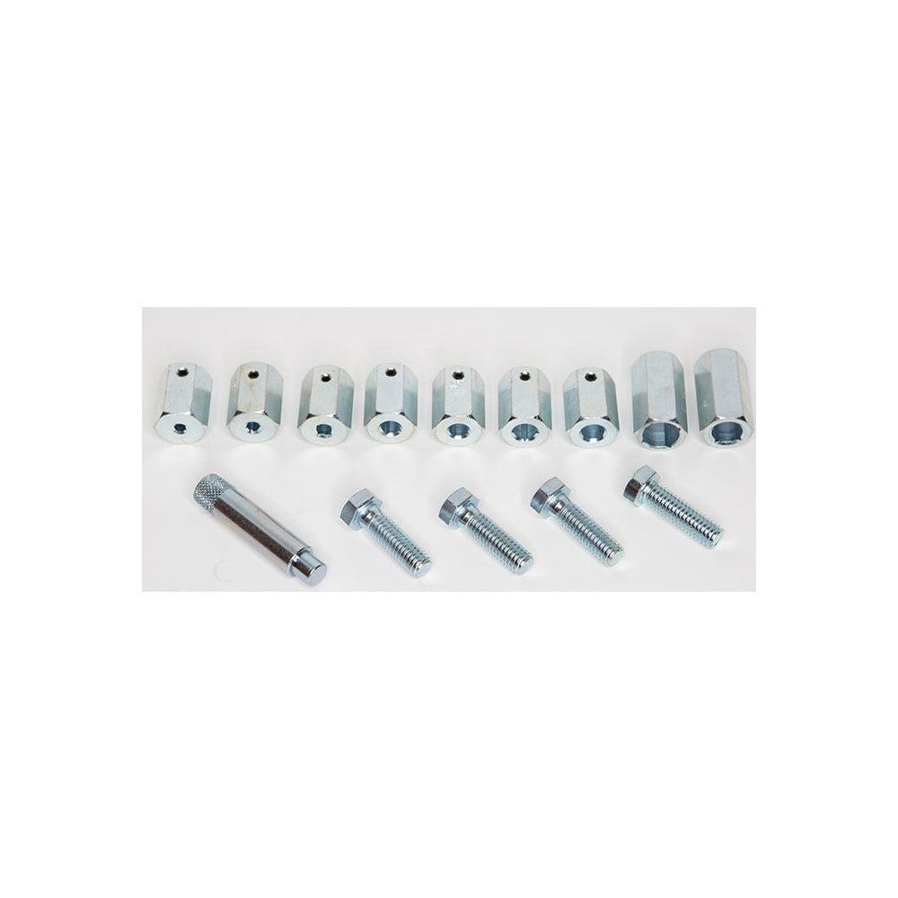 Tapping Adapter Sets; Tap Adapter Size: 0 ; Minimum Tap Size: 8 ; Maximum Tap Size: 0.75in ; Minimum Tap Shank Diameter: 0.168 ; Maximum Tap Shank Diameter: 0.590 ; Quick-change: Yes