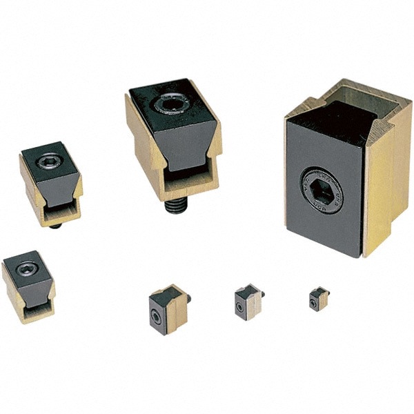6,000 Lb Holding Force Single T-Slot Wedge Clamp