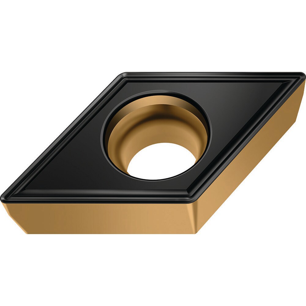 Turning Inserts; ANSI Insert Code: DCMT2(1.5)1 ; ISO Insert Code: DCMT070204 ; Relief Angle: 7.000 ; Insert Style: DCMT ; Corner Radius (mm): 0.40 ; Included Angle: 55.00