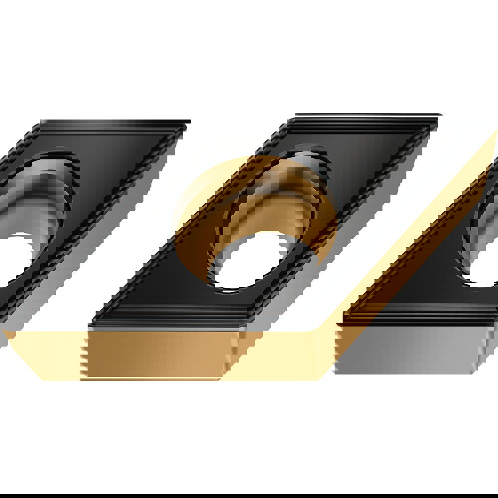 Turning Inserts; ANSI Insert Code: DCMT3(2.5)1 ; ISO Insert Code: DCMT11T304 ; Relief Angle: 7.000 ; Insert Style: DCMT ; Corner Radius (mm): 0.40 ; Included Angle: 55.00