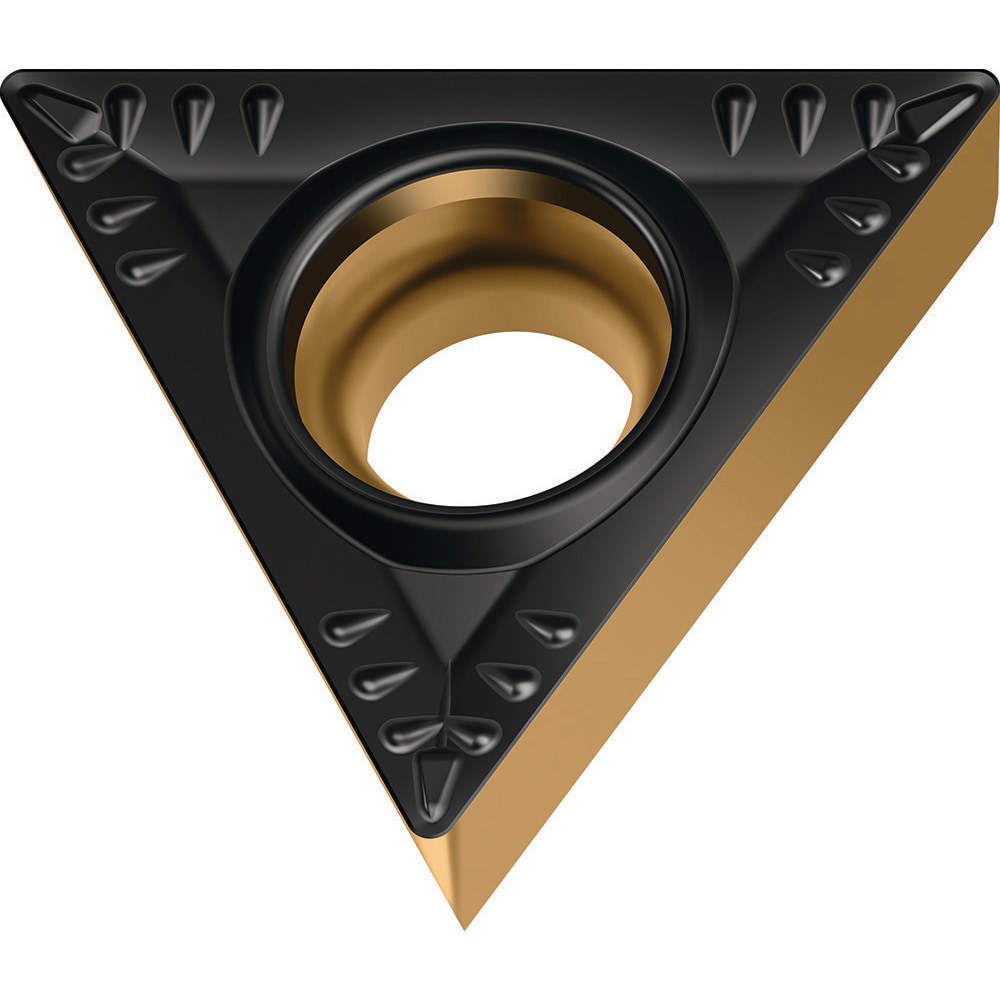 Turning Inserts; ANSI Insert Code: TCMT3(2.5)3 ; ISO Insert Code: TCMT16T312 ; Relief Angle: 7.000 ; Insert Style: TCMT ; Corner Radius (mm): 1.20 ; Included Angle: 60.00