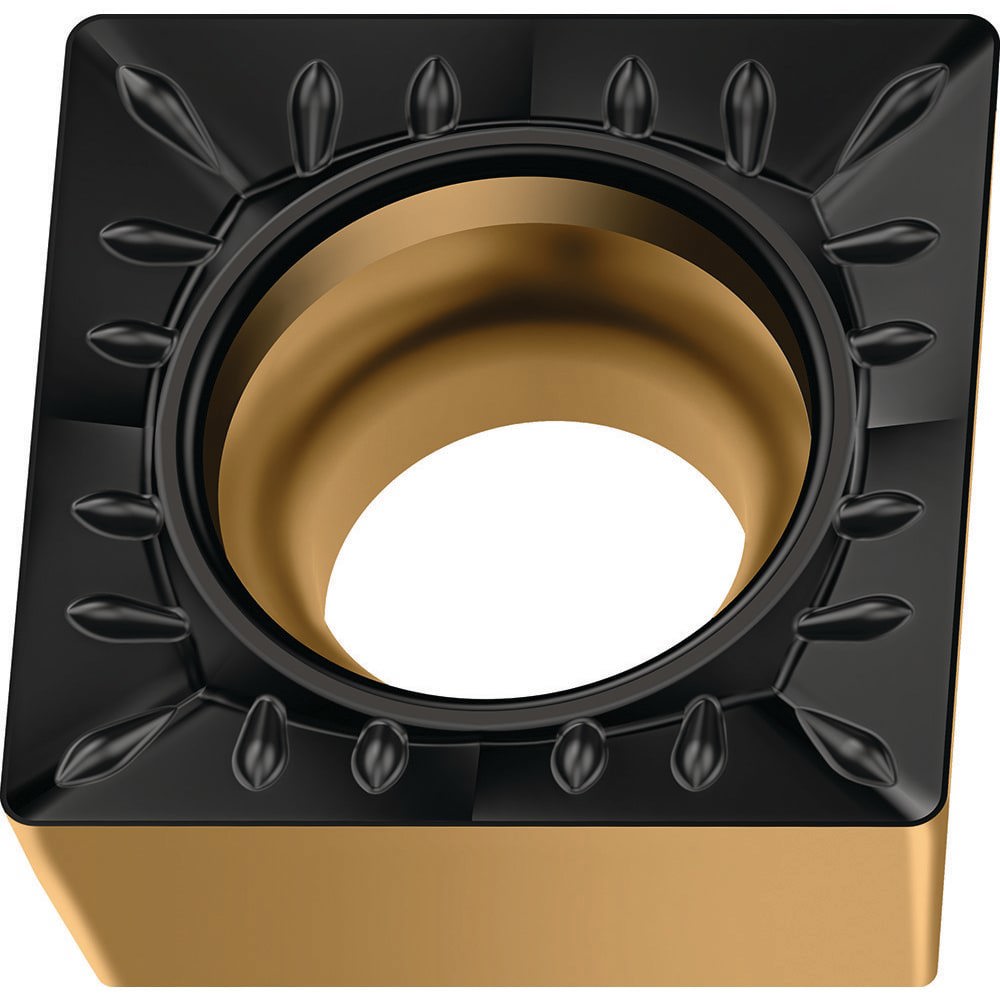 Turning Inserts; ANSI Insert Code: SCMT431 ; ISO Insert Code: SCMT120404 ; Relief Angle: 7.000 ; Insert Style: SCMT ; Corner Radius (mm): 0.40 ; Included Angle: 90.00
