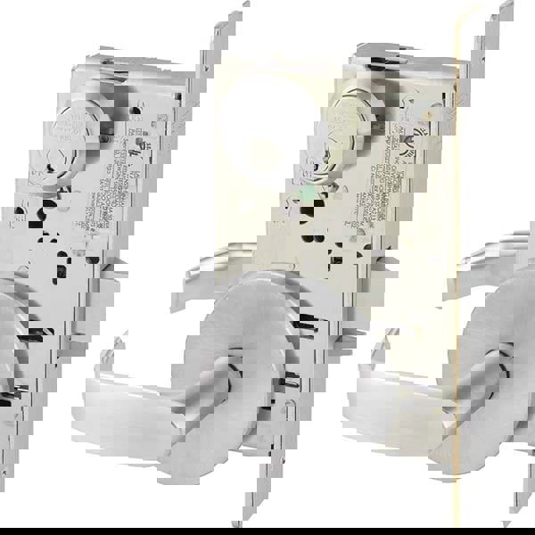 Lever Locksets; Type: Storeroom; Door Thickness: 1-3/4; Key Type: Conventional; Back Set: 2-3/4; For Use With: Commercial Doors; Finish/Coating: Satin Chrome; Material: Steel; Material: Steel; Door Thickness: 1-3/4; Lockset Grade: Grade 1; Performance: He