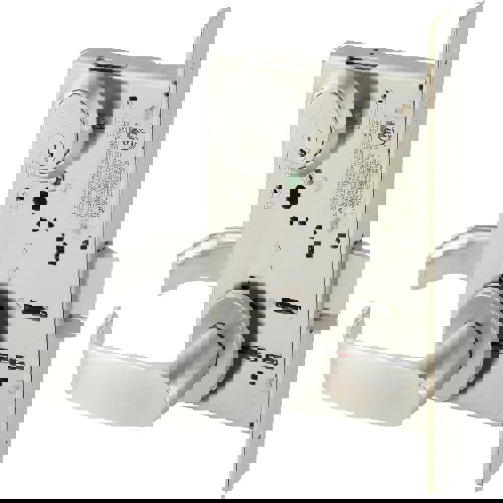 Lever Locksets; Lockset Type: Grade 1 Storeroom Mortise Lock ; Key Type: Keyed Different ; Back Set: 2-3/4 (Inch); Cylinder Type: Conventional ; Material: Cold Rolled Steel ; Door Thickness: 1-3/4