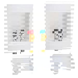 1/2 DUAL DRN OUT BX SOLD VLV WHIT