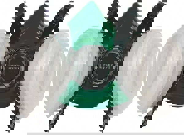 Half Facepiece Respirator with Cartridge: Medium, Thermoplastic Elastomer, Permanently Attached