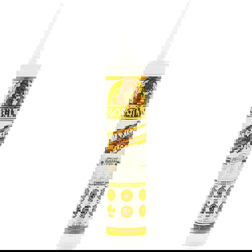 Construction Adhesives; Chemical Type: Hybrid Polymer ; Form: Paste ; Container Size: 9oz ; Container Type: Cartridge ; Color: Clear ; Working Time: 45 min