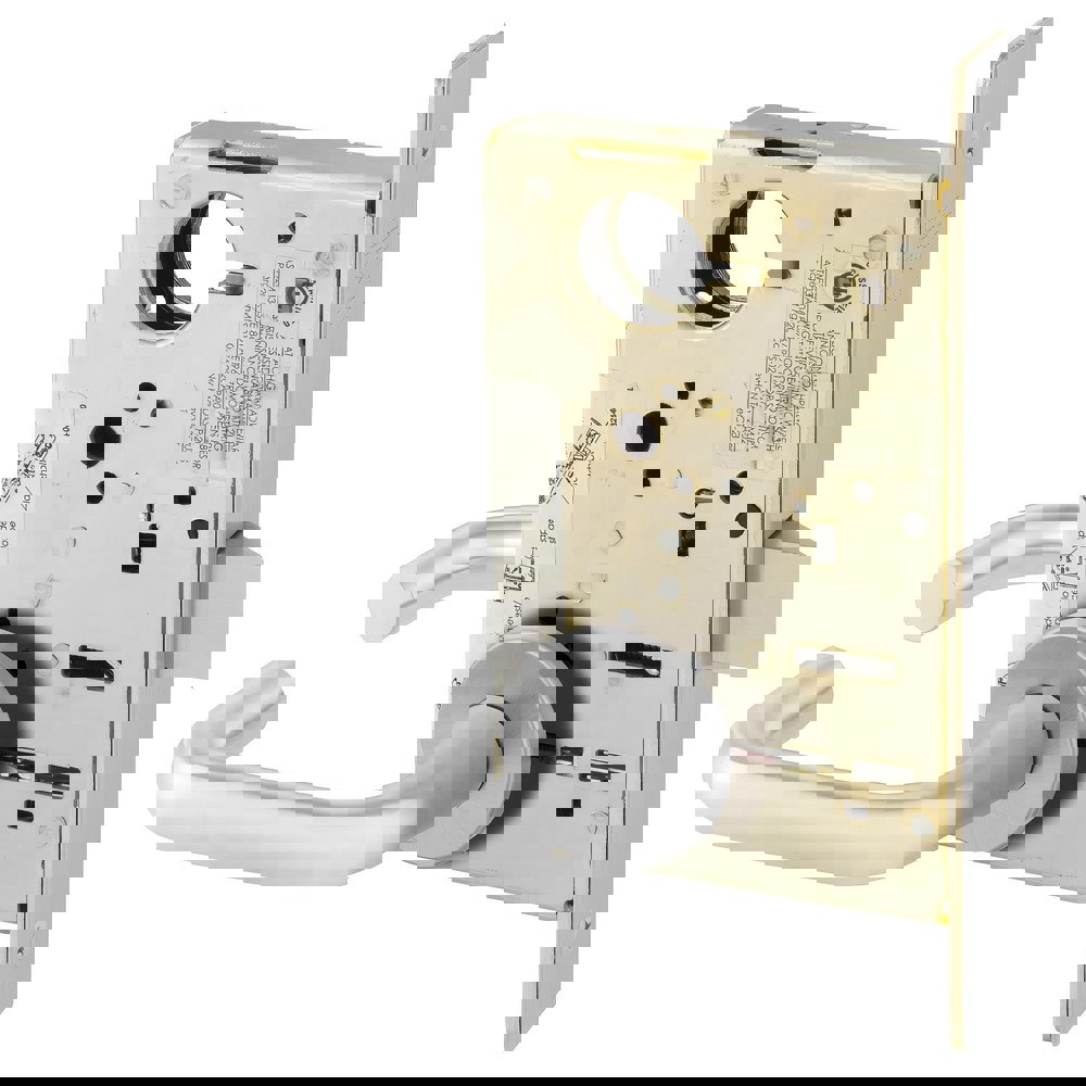 Lever Locksets; Lockset Type: Grade 1 Passage Mortise Lock ; Key Type: Keyless ; Back Set: 2-3/4 (Inch); Cylinder Type: Keyless ; Material: Cold Rolled Steel ; Door Thickness: 1-3/4