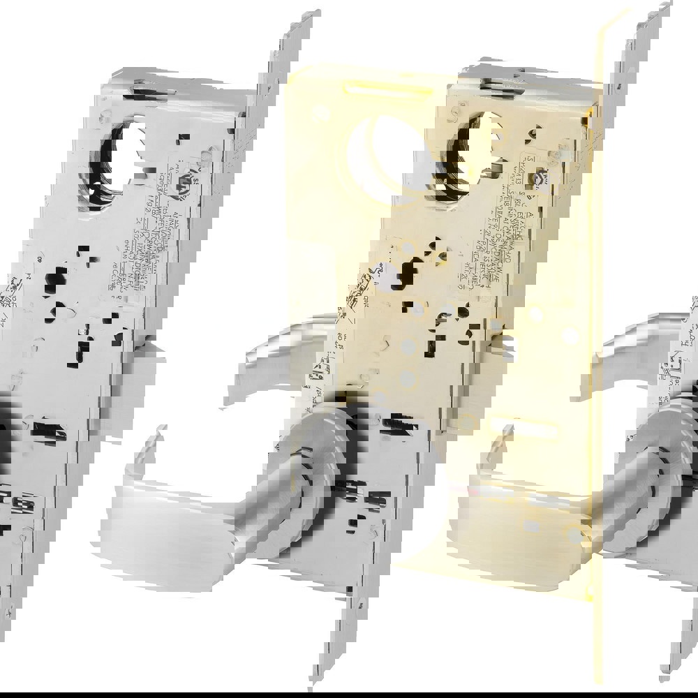 Lever Locksets; Lockset Type: Grade 1 Passage Cylindrical Lock ; Key Type: Keyless ; Back Set: 2-3/4 (Inch); Cylinder Type: Keyless ; Material: Cold Rolled Steel ; Door Thickness: 1-3/4