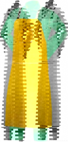 Disposable Waist Apron: Yellow