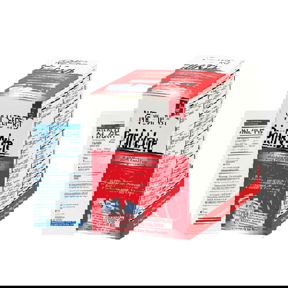 Medicinals; Relief Type: Headache & Pain Relief; Form: Caplet; Container Type: Box; Type: Box; Features: Caffeine 32.5 Mg80 Tablets Per Box (40 Paper Packets X 2 Caplets)