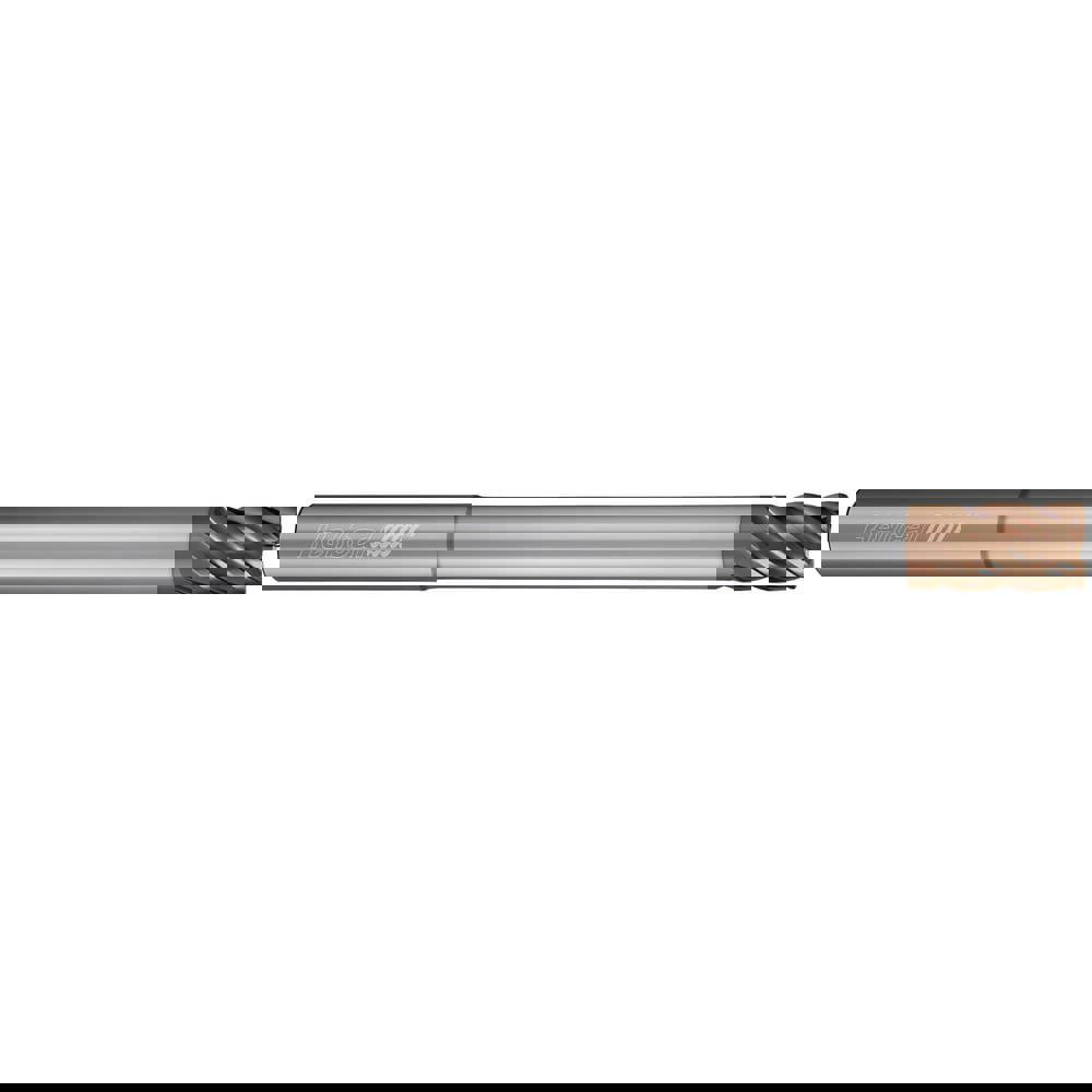 Corner Radius End Mill: 3/8