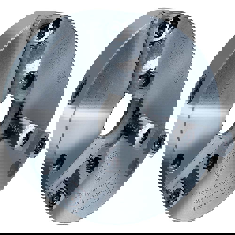 Self-Centering Manual Lathe Chuck: 3-Jaw, 8